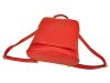 Patrizia 518-001 piros női marhabőr hátizsák 30 x 38 x 16 cm