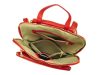Patrizia 518-001 piros női marhabőr hátizsák 30 x 38 x 16 cm