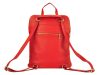 Patrizia 518-001 piros női marhabőr hátizsák 30 x 38 x 16 cm