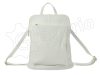 Patrizia 518-001 fehér női marhabőr hátizsák 30 x 38 x 16 cm