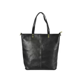   Patrizia 318-005 fekete női bőr válltáska 38 x 36 x 13 cm