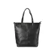 Patrizia 318-005 fekete női bőr válltáska 38 x 36 x 13 cm