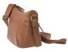 Greenburry konyakbarna női kecskebőr oldaltáska, crossbody 34 x 20 cm