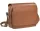 Greenburry klasszikus konyakbarna női kecskebőr oldaltáska, crossbody 33 x 26 cm
