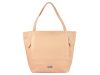 Patrizia 318-018 púderszínű női bőr válltáska, shopper 45 x 36 x 13 cm 