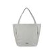 Patrizia 318-018 szürke női bőr válltáska, shopper 45 x 36 x 13 cm 