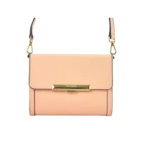   Pierre Cardin 5316 EDF rózsaszín női bőr válltáska, oldaltáska 21.5 x 16 x 5 cm