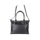 Innue V8562 fekete női bőr válltáska 33 x 25 x 14 cm