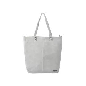   Patrizia 318-021 szürke női bőr válltáska 38 x 35 x 14 cm