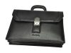 Pierre Cardin 1205 RM02 fekete férfi bőr aktatáska 40 x 29 x 9 cm