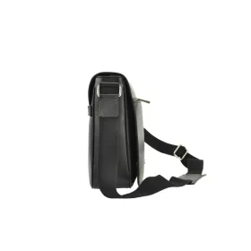   Pierre Cardin FRZ 1638 fekete férfi marhabőr oldaltáska, aktatáska 36 x 25 x 10 cm