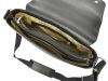 Pierre Cardin FRZ 1638 fekete férfi marhabőr oldaltáska, aktatáska 36 x 25 x 10 cm