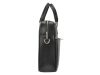 Pierre Cardin FRZ 1639 FRENZY fekete uniszex bőr aktatáska, laptoptáska 15,6" 40 x 30 x 10 cm