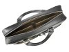 Pierre Cardin FRZ 1639 FRENZY kék uniszex bőr aktatáska, laptoptáska 15,6" 40 x 30 x 10 cm