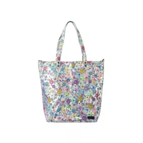   Patrizia 318-024 mintás női bőr válltáska 38 x 36 x 14 cm