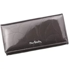   Pierre Cardin 02 LEAF 100 szürke női bőr pénztárca 18,5 x 10 cm