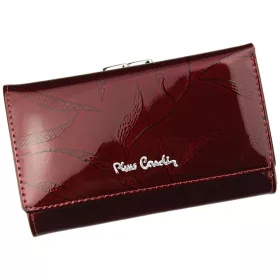   Pierre Cardin 02 LEAF 108, szürke női bőr pénztárca 14,5 x 8,5 cm