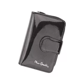   Pierre Cardin 02 LEAF 115 szürke női bőr pénztárca 9,5 x 13 cm