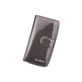   Pierre Cardin 02 LEAF 116 szürke női bőr pénztárca 9,5 x 17 cm