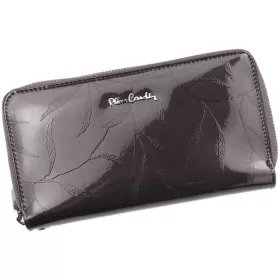   Pierre Cardin 02 LEAF 118 szürke női bőr pénztárca 20 x 11 x 4 cm 