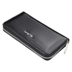   Pierre Cardin 02 LEAF 119, szürke női bőr pénztárca 20 x 10,5 cm