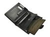 Rovicky PC-104L-BAR RFID fekete férfi valódi bőr pénztárca 13 x 10 x 2.5 cm