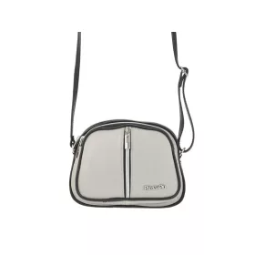   Patrizia 01-034 szürke női bőr válltáska, oldaltáska 20 x 16 x 9 cm