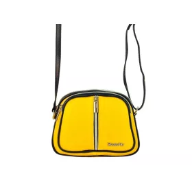   Patrizia 01-034 sárga női bőr válltáska, oldaltáska 20 x 16 x 9 cm