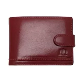 Giorgio Carelli piros bőr átfogópántos pénztárca RFID