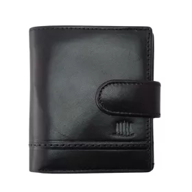   Giorgio Carelli férfi barna bőr pénztárca RFID, 8,5 x 10 cm