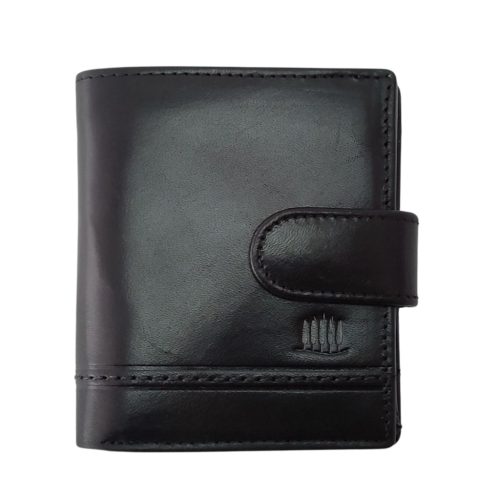 Giorgio Carelli férfi barna bőr pénztárca RFID, 8,5 x 10 cm