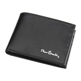   Pierre Cardin YS520.1 8824 RFID fekete férfi bőr pénztárca 11 x 9 cm