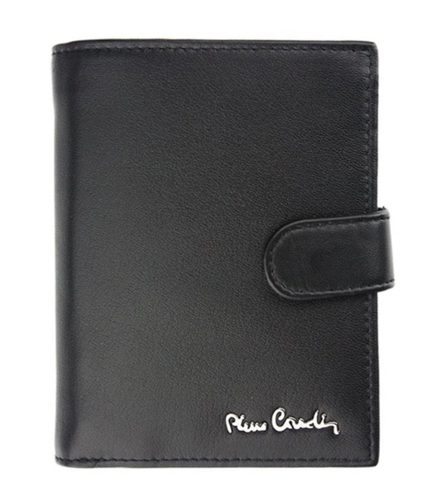 Pierre Cardin TILAK09 331A fekete férfi bőr pénztárca 9.5 x 12.5 x 2.5 cm
