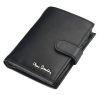 Pierre Cardin TILAK09 331A fekete férfi bőr pénztárca 9.5 x 12.5 x 2.5 cm