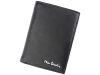 Pierre Cardin TILAK09 330 fekete férfi valódi bőr pénztárca 9.5 x 12.5 x 2.5 cm