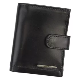   Loren CRM-70-05 fekete marhabőr irattartó 8 x 10.5 x 2.5 cm