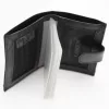 Loren CRM-70-05 fekete marhabőr irattartó 8 x 10.5 x 2.5 cm