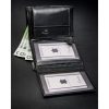 Rovicky N4-CMC fekete férfi bőr pénztárca 9.5 x 12.5 x 2.5 cm