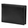 Loren N992-BLK BreakVT fekete férfi bőr pénztárca 13 x 9.5 x 2.5 cm