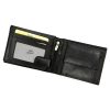 Loren N992-BLK BreakVT fekete férfi bőr pénztárca 13 x 9.5 x 2.5 cm