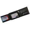 Loren N992-BLK BreakVT fekete férfi bőr pénztárca 13 x 9.5 x 2.5 cm