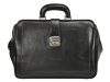 Pierre Cardin 1054 RM02 fekete bőr orvosi táska, utzótáska 40 x 26 x 18 cm