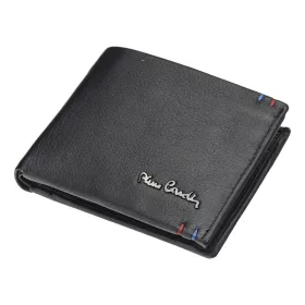   Pierre Cardin TILAK22 8824 RFID fekete férfi bőr pénztárca 10,5 x 10,5 cm