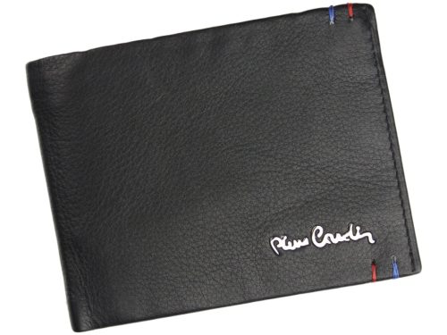 Pierre Cardin CD TILAK22 325 RFID fekete férfi bőr pénztárca 12 x 9.5 x 2.5 cm