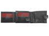 Pierre Cardin CB TILAK26 323A RFID fekete-piros férfi bőr pénztárca 11 x 8,5 cm