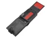 Pierre Cardin CB TILAK26 324A RFID fekete-piros férfi bőr pénztárca 12 x 9.5 x 2 cm