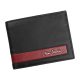 Pierre Cardin CB TILAK26 325 RFID fekete-piros férfi bőr pénztárca 12 x 9.5 x 2 cm