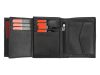 Pierre Cardin CB TILAK26 326 RFID fekete férfi bőr pénztárca 9.8 x 13 x 2.5 cm