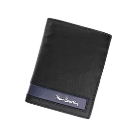   Pierre Cardin CB TILAK26 331 RFID fekete férfi marhabőr pénztárca 10 x 13 x 2.5 cm