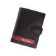 Pierre Cardin CB TILAK26 331A RFID fekete-piros férfi bőr pénztárca 10 x 13 cm
